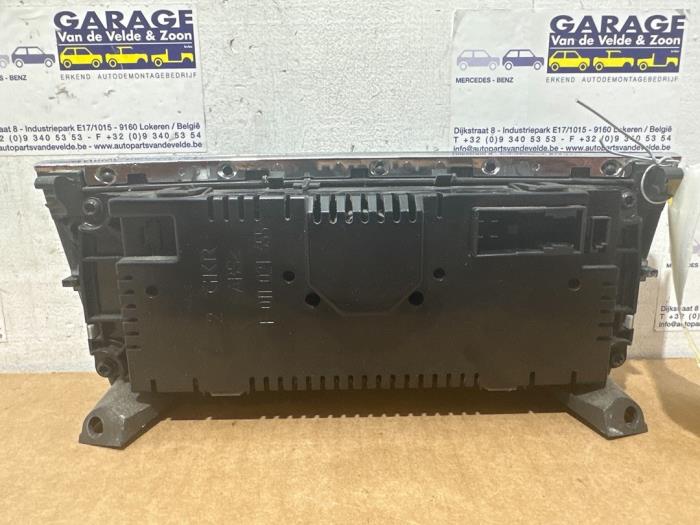 Panneau de commandes chauffage Mercedes C-Klasse