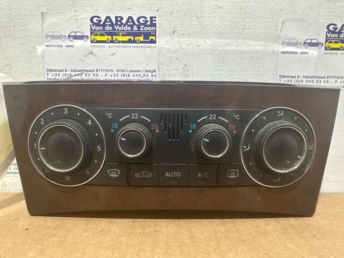 Panel de control de calefacción Mercedes C-Klasse