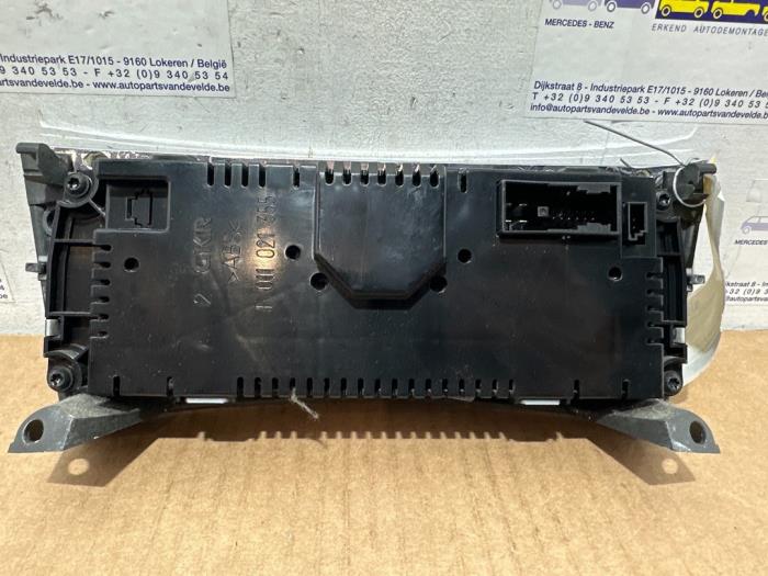 Panneau de commandes chauffage Mercedes C-Klasse