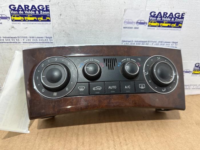 Panneau de commandes chauffage Mercedes C-Klasse