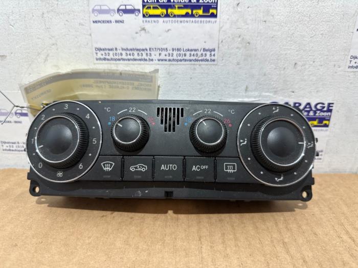 Heater control panel Mercedes C-Klasse