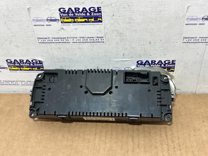 Heater control panel Mercedes C-Klasse