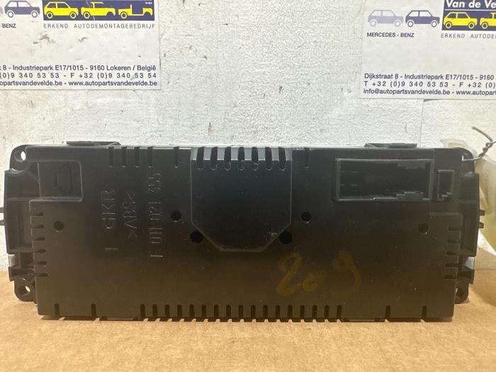 Panneau de commandes chauffage Mercedes C-Klasse