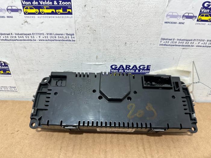 Panneau de commandes chauffage Mercedes C-Klasse