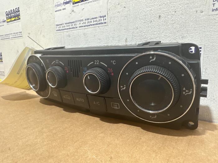 Panneau de commandes chauffage Mercedes C-Klasse