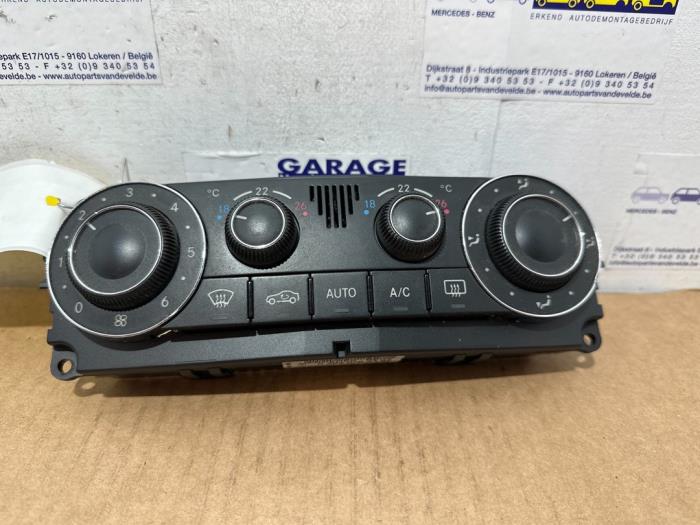 Heater control panel Mercedes C-Klasse