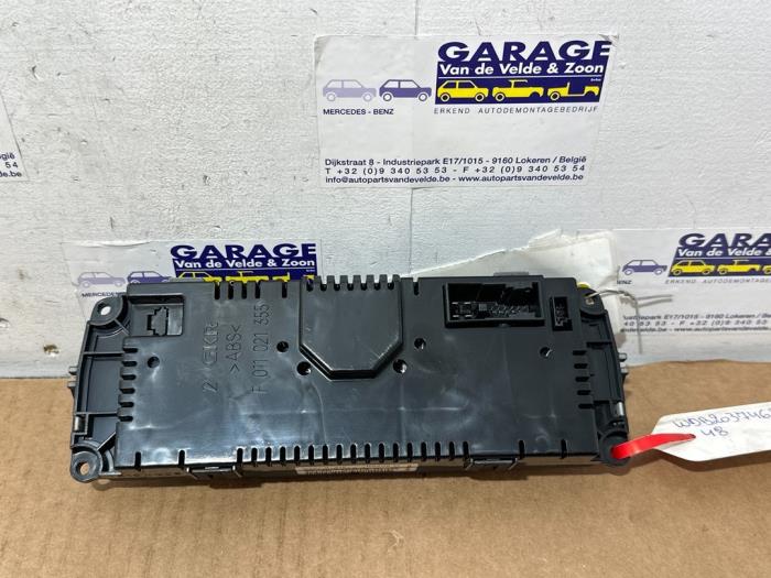 Panneau de commandes chauffage Mercedes C-Klasse