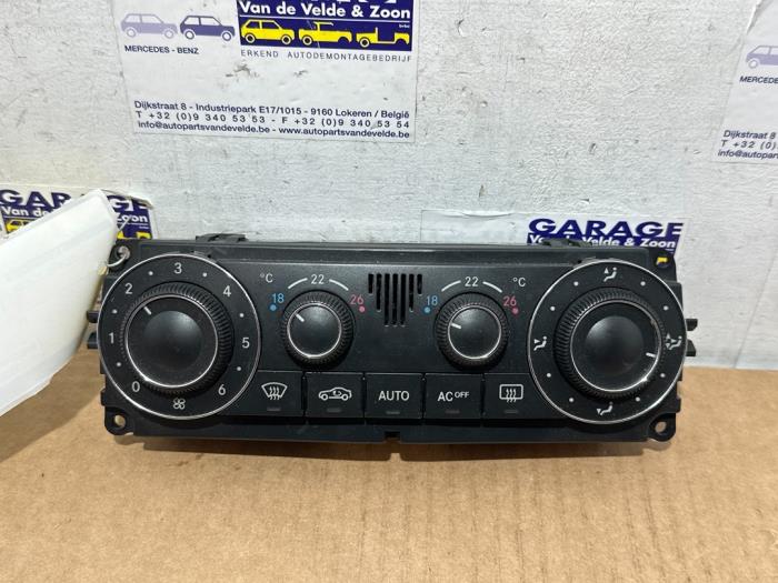 Panneau de commandes chauffage Mercedes C-Klasse