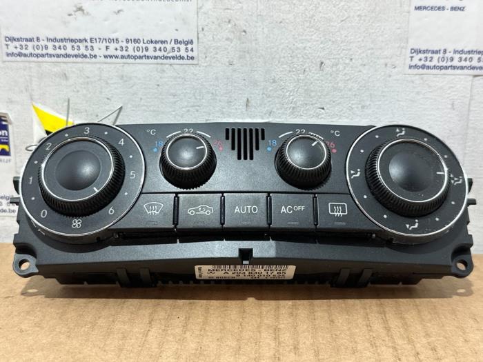 Panneau de commandes chauffage Mercedes C-Klasse