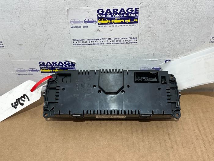 Panneau de commandes chauffage Mercedes C-Klasse