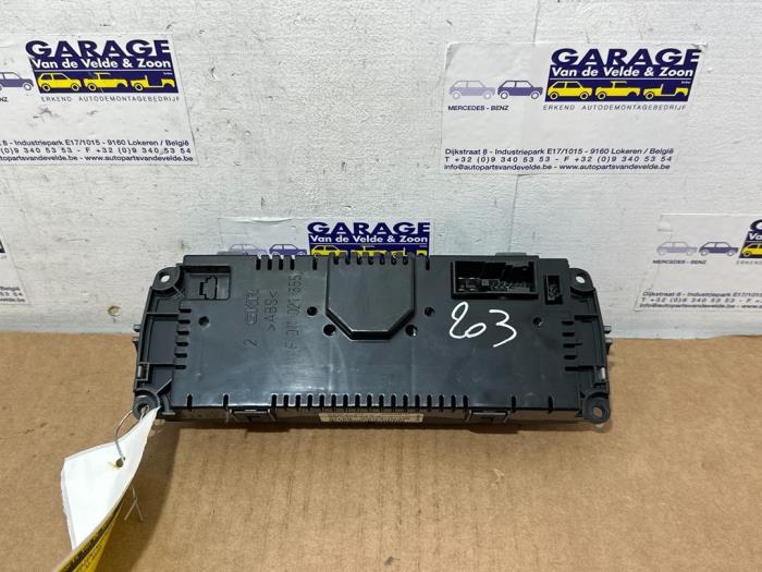 Panneau de commandes chauffage Mercedes C-Klasse