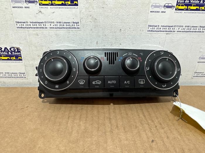 Panneau de commandes chauffage Mercedes C-Klasse