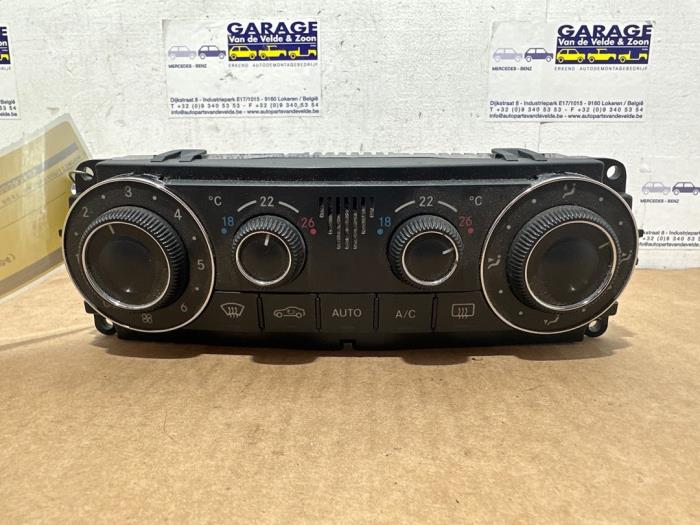 Heater control panel Mercedes C-Klasse