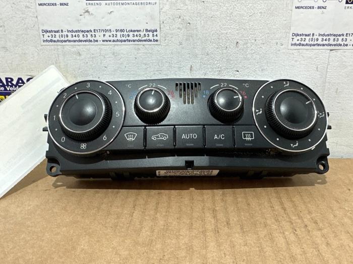 Panneau de commandes chauffage Mercedes C-Klasse