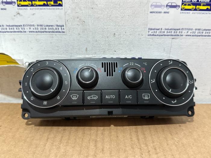 Heater control panel Mercedes C-Klasse