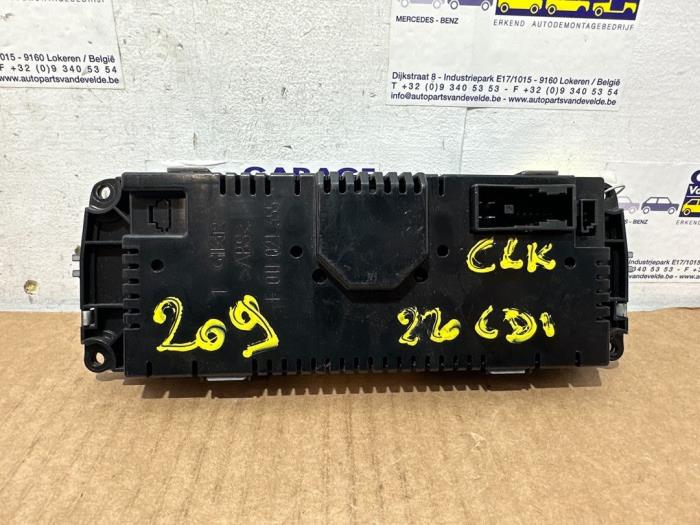 Panneau de commandes chauffage Mercedes C-Klasse