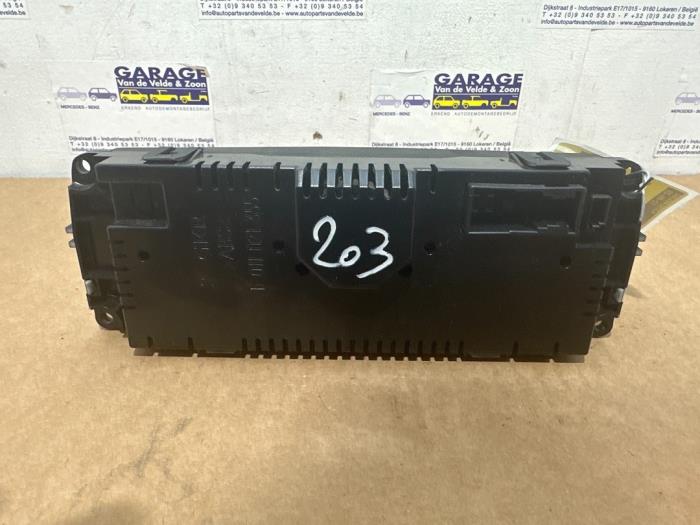 Panneau de commandes chauffage Mercedes C-Klasse