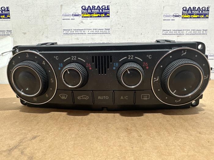 Heater control panel Mercedes C-Klasse