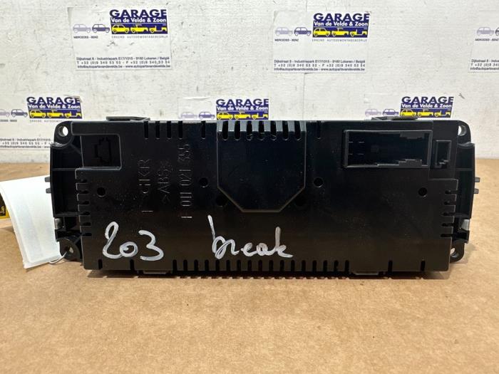 Panneau de commandes chauffage Mercedes C-Klasse