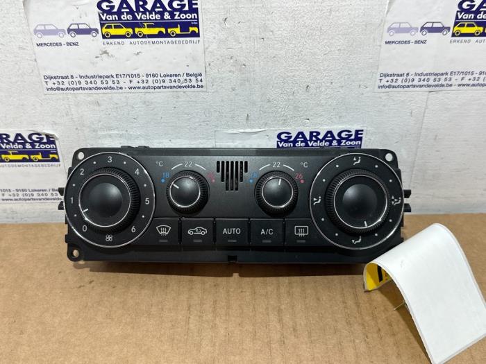 Panneau de commandes chauffage Mercedes C-Klasse