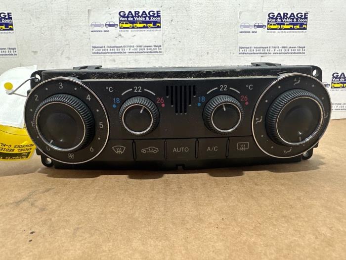Heater control panel Mercedes C-Klasse
