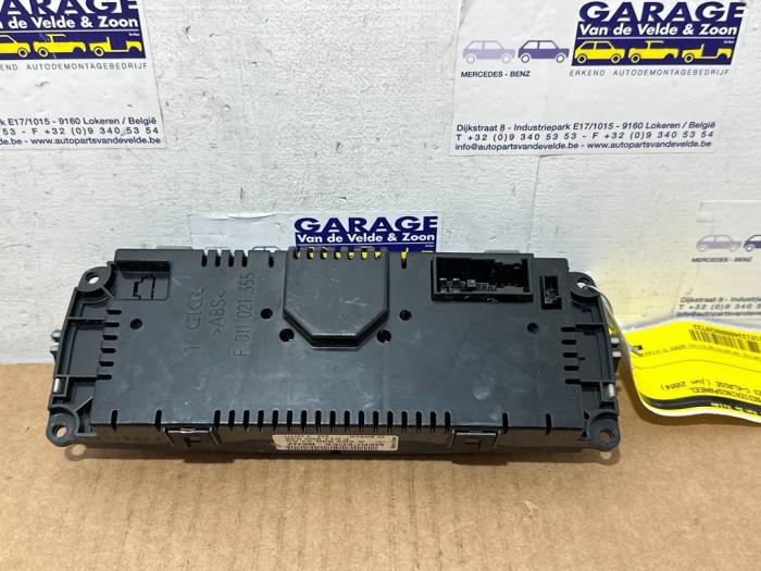 Panneau de commandes chauffage Mercedes C-Klasse