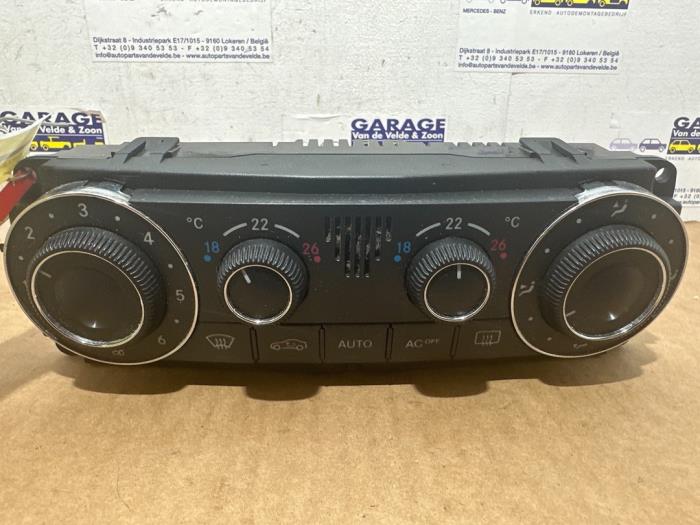 Heater control panel Mercedes C-Klasse