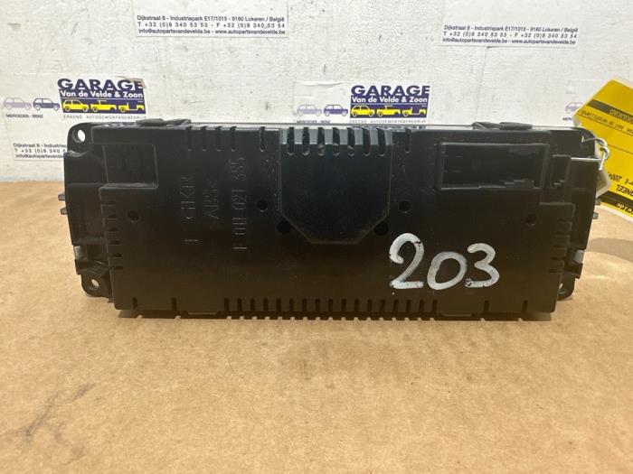 Panneau de commandes chauffage Mercedes C-Klasse