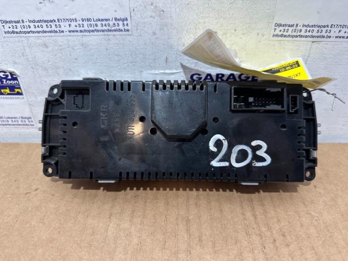 Panneau de commandes chauffage Mercedes C-Klasse