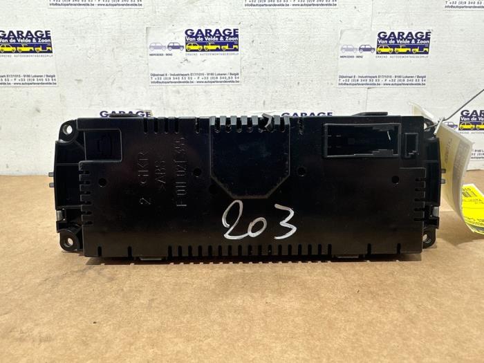 Panneau de commandes chauffage Mercedes C-Klasse