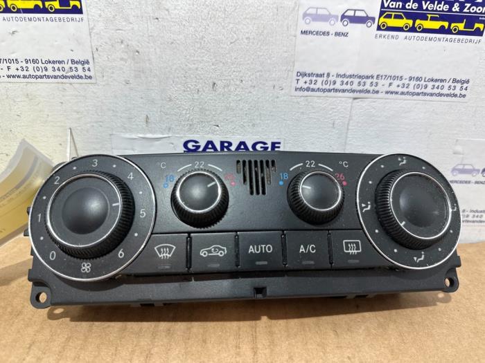 Heater control panel Mercedes C-Klasse