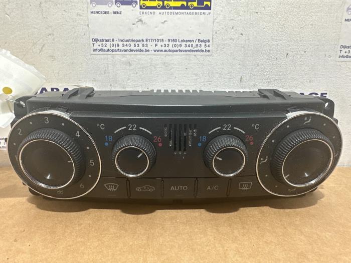 Heater control panel Mercedes C-Klasse