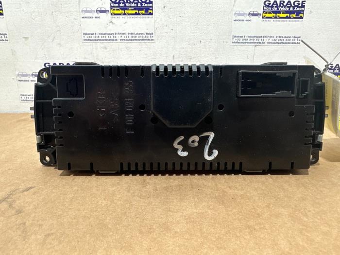Panneau de commandes chauffage Mercedes C-Klasse