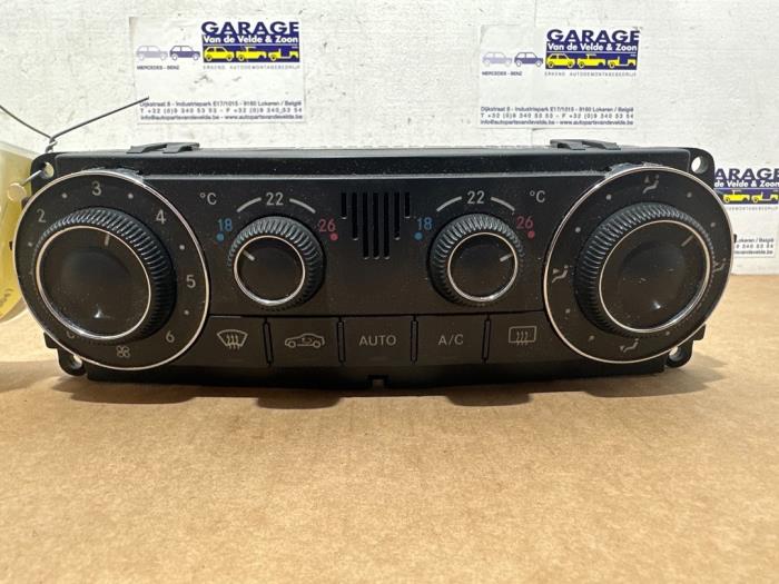 Heater control panel Mercedes C-Klasse