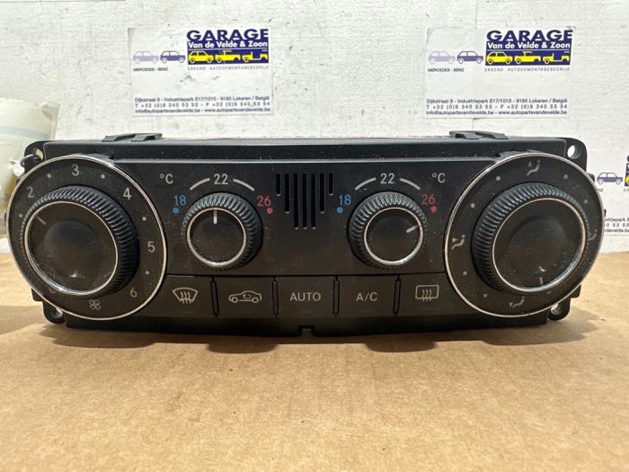 Heater control panel Mercedes C-Klasse