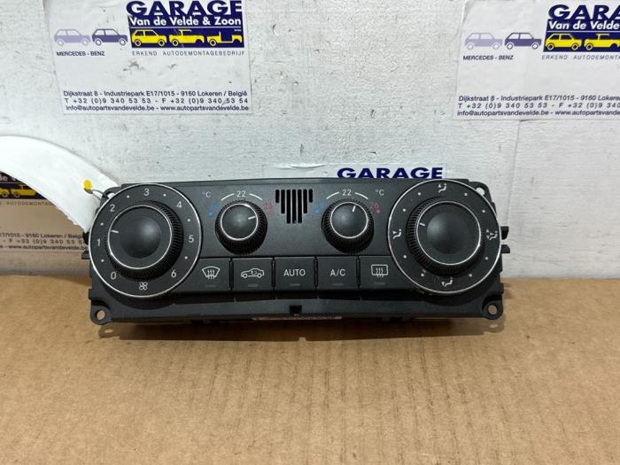 Panneau de commandes chauffage Mercedes C-Klasse