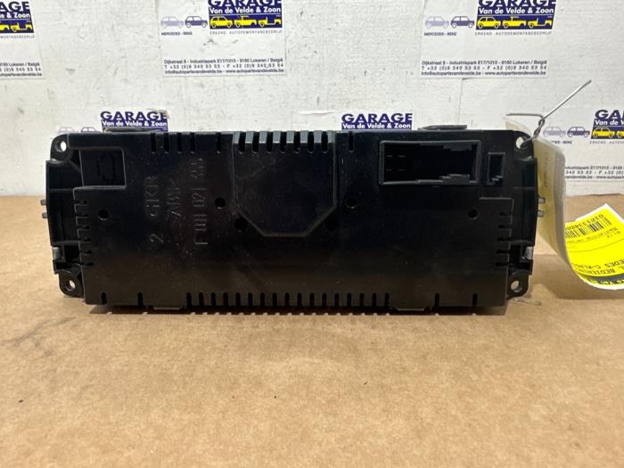 Panneau de commandes chauffage Mercedes C-Klasse