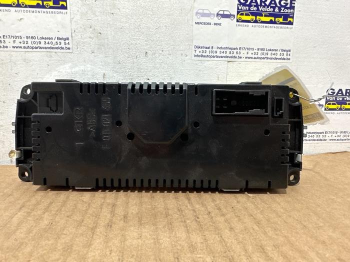 Panneau de commandes chauffage Mercedes C-Klasse