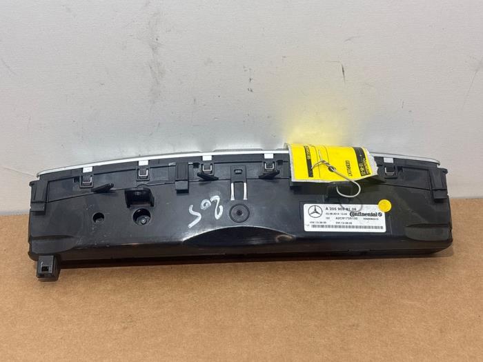 Panneau de commandes chauffage Mercedes C-Klasse