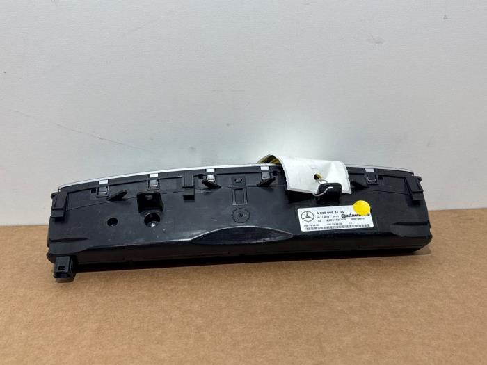 Heater control panel Mercedes C-Klasse