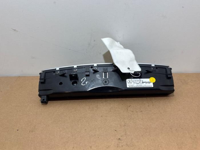 Panneau de commandes chauffage Mercedes C-Klasse