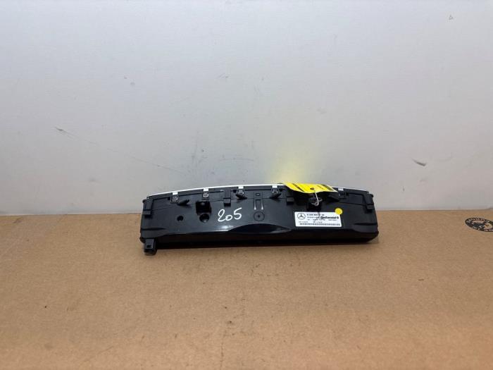 Panneau de commandes chauffage Mercedes C-Klasse