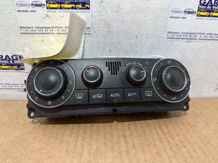 Panneau de commandes chauffage Mercedes C-Klasse