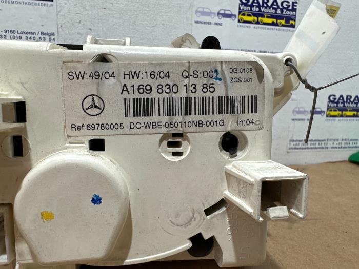 Panneau de commandes chauffage Mercedes A-Klasse