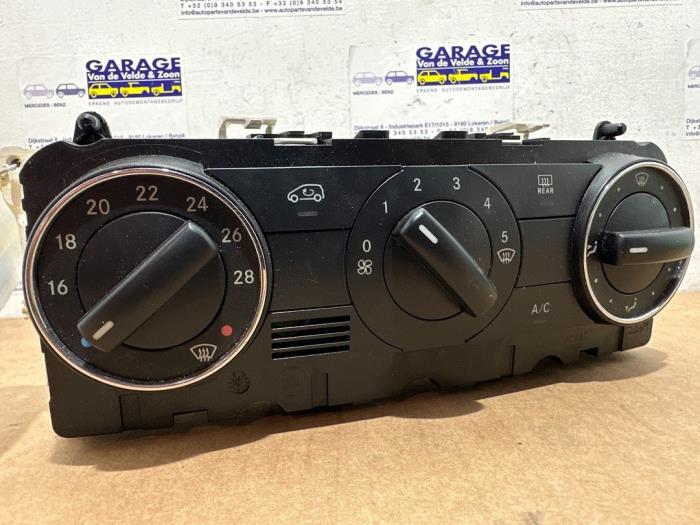 Panneau de commandes chauffage Mercedes A-Klasse