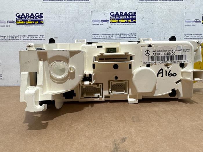 Panneau de commandes chauffage Mercedes A-Klasse