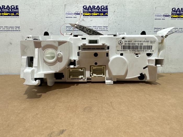 Panneau de commandes chauffage Mercedes A-Klasse
