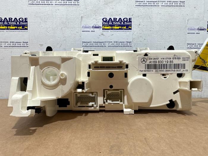 Panneau de commandes chauffage Mercedes A-Klasse