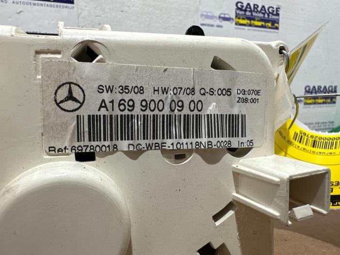 Panneau de commandes chauffage Mercedes A-Klasse