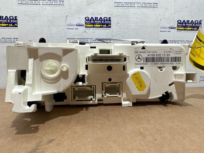 Panneau de commandes chauffage Mercedes A-Klasse